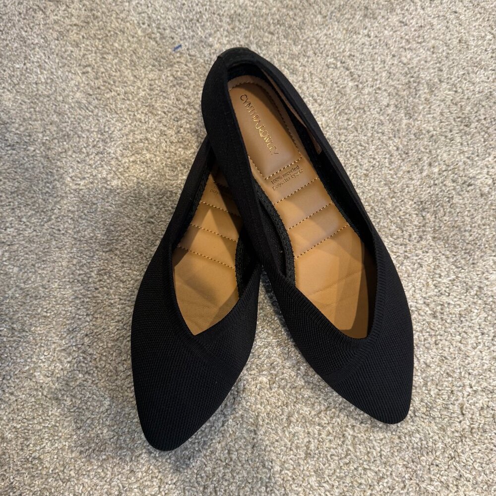 Cynthia Rowley flats, size 8